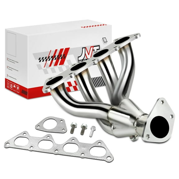 Stainless Steel Exhaust Manifold Header Kit For 00-05 Mitsubishi Eclipse 2.4L