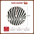 thumbnail image 4 of Bingfone Christmas Tree Skirt Mat Christmas Decoration Interior -Zebra, 4 of 8