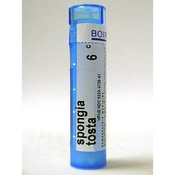 Boiron - Spongia tosta 6C 80 pellet (Pack of 2)