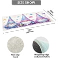thumbnail image 3 of GZHJMY Christmas Gnomes Kitchen Mat Soft and Absorbent Bath Mats for Bathroom Non Slip Quick Dry Shaggy Bath Carpet Machine Wash for Kitchen Bathroom Shower Home Decor 39x20 in, 3 of 7