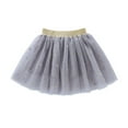 thumbnail image 2 of Kids Tulle Tutu Skirt With Glitter Print Star Princess Party Skirt For Girls 1 10 Years Size 8-10T, 2 of 6