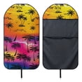 thumbnail image 6 of Uourmeti Car Seat Towel Cover, Compatible with Van Truck Seat, Car Towel Seat Cover for Sedans Trucks Waterproof, Tropical Sunset, 6 of 7