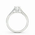 thumbnail image 3 of Spot Jewel 2.2 Ct Radiant Cut Lab Created Diamond Engagement Ring – 14K White Gold Plated – Split Shank Solitaire – Proposal Jewelry – Gift for Women and Celebrations, 3 of 4