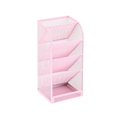 thumbnail image 1 of EIMELI 1 Pcs Pen Holder Multifunctional Large Capacity Hollow Out Design Obliquely Inserted Multiple Layers Pen Makeup Brushes Holder office Stationery, 1 of 10