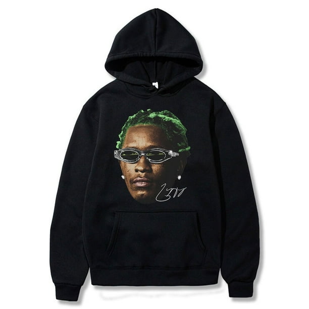 Sudadera con capucha con estampado gráfico de rapero Young Thug para hombre, sudaderas con capucha de estilo callejero Hip Hop, sudadera informal Unisex, ropa de calle de manga larga xuanjing unisex