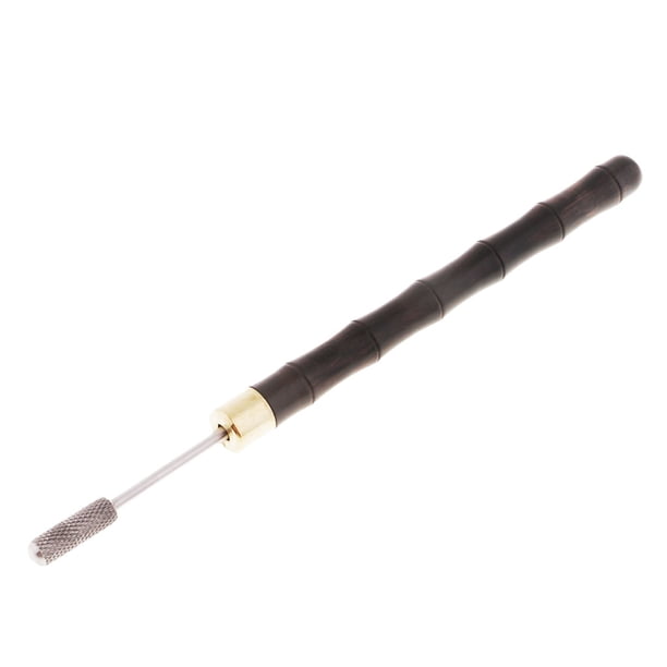 de Sándalo, Acero Inoxidable, Borde , Rodillo de Tinte, Aceite, Bolígrafo para Manualidades de material cuero, Bricolaje Negro Macarena Herramienta de teñido de borde de Leathercraft de bricolaje