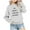 White, variant on AJTQTH Yes.I Know I Look Like My Mom. Cute Kids Sweatshirts Fall Crewneck Pullover Tops Casual Long Sleeve Graphic Basic Workout T-Shirts Loose Fit Baggy Outwear Gray 5-6 Years
