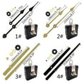 Clock Movement with Hands Clock Motor Kit Replacement Parts 18mm Shaft