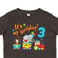 thumbnail image 4 of Inktastic It's My Birthday Circus Train 3rd Birthday Boys or Girls Toddler T-Shirt, 4 of 5