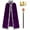 Purple, variant on IBTOM CASTLE King Costume for Kids Adult King Robe Crown Scepter Set Boys Royal Prince Cape Dress up Halloween Cosplay Outfits 4-9 Years Blue