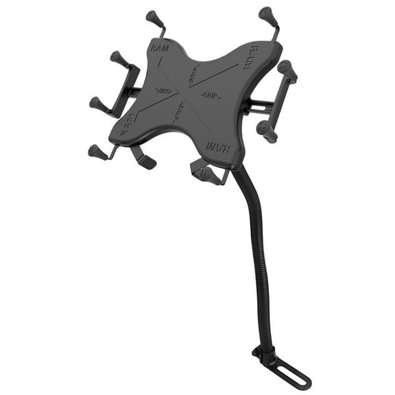 RAM POD I Universal No-Drill Vehicle Mount with Universal X-Grip Cradle for 10" Tablets