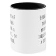 thumbnail image 2 of Mom of Twins Gifts Two-Tone Mug Being a mom of twins means never having a, 2 of 4