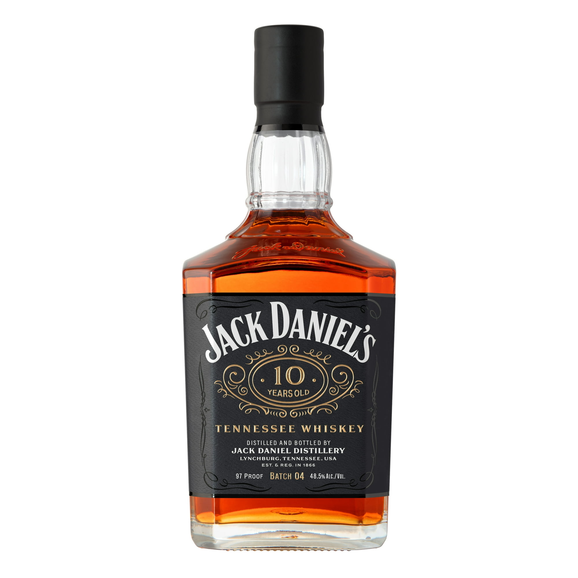 Jack Daniel’s 10-Years-Old Tennessee Whiskey, Batch 04, 700 ml Bottle