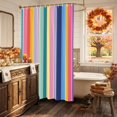 thumbnail image 5 of Colorful Farmhouse Stripes Shower Curtain, Waterproof Shower Curtains for Bathroom, Modern Abstract Art Striped Washable Fabric Bathtub Curtain Set Bath Decor with 12 Hooks Extra Long 72"x96", 5 of 8
