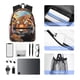 thumbnail image 4 of Easygdp Colorful Plant Tiger Mochila Casual para Portátil, Mochila para Escuela, Viajes, Negocios, 4 of 6