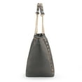 thumbnail image 5 of Montana West Large Tote Bag for Women Oversized Shoulder Purses with Chain Handbags, Pewter, 5 of 8