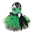 thumbnail image 2 of RUINIXCW Toddler Baby Girl Halloween Caveman Costume Kids Pebbles Flintstone Costume Stone Age Birthday Outfits Cavegirl Tulle Tutu Dress Headband, 2 of 6