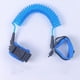 thumbnail image 1 of Enlace de muñeca perdido Enlace de muñeca de seguridad con cerradura de llave para niños pequeños, bebés y niños, arneses y correas de seguridad (azul / 1,5 m), 1 of 5