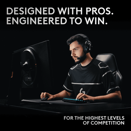 Logitech - PRO X 60 LIGHTSPEED TKL 60% Wireless Mechanical GX Optical Tactile Switch Gaming Keyboard with LIGHTSYNC RGB - Black