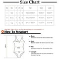 thumbnail image 3 of AXXD Shorts For Women Clearance Under $10,V-Neck Long Sleeve Solid Tight T-Shirt Autumn Blouse Bodysuits Cutout Jumpsuit Cute Shorts for Teen Girls Beige 8, 3 of 9