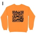 thumbnail image 1 of LUVCLS Sudadera con cuello redondo y código QR de Fu You Sudadera con capucha divertida con código QR para escanear, 1 of 7