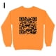 thumbnail image 1 of LUVCLS Sudadera con cuello redondo y código QR de Fu You Sudadera con capucha divertida con código QR para escanear, 1 of 7