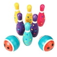 thumbnail image 3 of 8PCS Bowling Play Set Funny Interactive Bowling Ball Toy Bowling Pin for Kids, 3 of 10