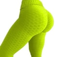 thumbnail image 1 of Women‘s Bubble High Waisted Leggings Tummy Control Butt Lifting Yoga Quick Dry Workout Running Tights cqH, 1 of 5
