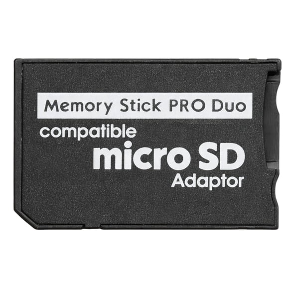 SANOXY Compatible Micro SD Adapter Memory Stick Pro Duo Single Slot Black