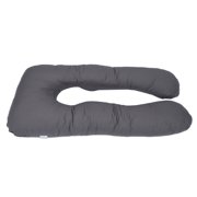 Total Body Pillow U Shaped Comfortable Maternity Pregnancy Pillow For Pregnant Women Health Care, Dark Grey