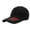 Black, variant on White Vintage Washed Baseball Cap Cotton Embroidery Adjustable Washed Vintage Denim Distressed Hat for Women Men One Size