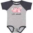 thumbnail image 3 of Inktastic Let's Relaxolotl with Sleeping Axolotls Boys or Girls Baby Bodysuit, 3 of 5