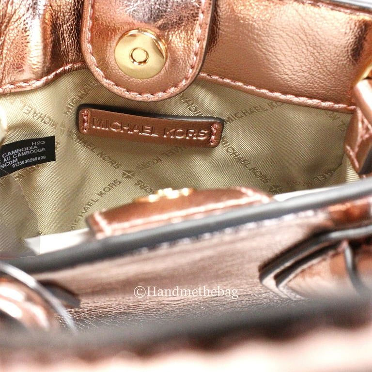Michael Kors Mercer XS Primrose Metallic North South Shopper
