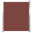 thumbnail image 2 of Patio Retractable Side Awning 63"x118" Brown, 2 of 6