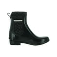 thumbnail image 2 of Coach Womens Rivington Knit Ankle Rain Boots Black 9 Medium (B,M), 2 of 3