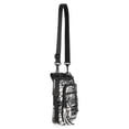 thumbnail image 4 of No Boundaries Women's Neoprene Crossbody Bucket Bag, Black/White, 4 of 6