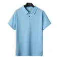 thumbnail image 1 of Camisa Polo Holgada De Seda Helada De Secado Rápido Para Hom, 1 of 8