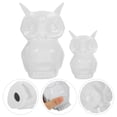 thumbnail image 4 of GOOHOCHY 2pcs Minimalist Ceramic Owl Ornament Ceramic Nordic Style Owl Figurine Ceramic Owl Decoration, 4 of 8