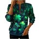thumbnail image 1 of Camisetas de Otoño para Mujeres Cuello Redondo Suelto Manga Larga Suéter Casual Top para la Primavera Invierno Uso Diario, 1 of 5