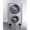 Silver, variant on 220V 2-burner coil cooktop in white, made in the USA