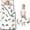 Monster Cartoon Truck White Pattern-1, variant on Monster Cartoon Truck Gray Pattern Teens Toddler Nap Mat with Pillow, Sleeping Mat Bag for Preschool Daycare 59"x22"