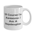 thumbnail image 2 of Useful Stepdaughter 15oz Mug, Of Course I'm Awesome. I Am A Stepdaughter, Unique Cup For Daughter From Mother, Birthday mug, Mug gift, Birthday gift, 2 of 2