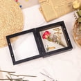 thumbnail image 7 of 8x10in Shadow Box Frame with Linen Back - Real Glass, Push Pins Included, Sturdy Rustic Memory Display Case, Fits 6.8x8.8 Inserts, Distressed White, 7 of 7