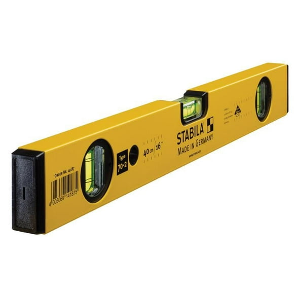 Stabila - 70-2-60 Double Plumb Spirit Level 3 Vial 60cm