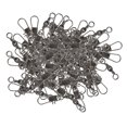 thumbnail image 1 of 100 PCS Mixed Size Barrel Swivels Connector Carp Sea Fishing, 1 of 7