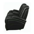 thumbnail image 3 of Delange Power^2 Loveseat with Headrests Black, 3 of 3