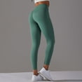 thumbnail image 3 of Mallas deportivas transpirables para mujer, Leggings de cintura alta para Yoga, correr y ciclismo, ropa de gimnasio para entrenamiento de verano, 3 of 5