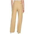 thumbnail image 2 of Calvin Klein Womens High Rise Pleated Wide Leg Pants, 2 of 2