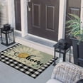 thumbnail image 4 of Spring Door Mat Welcome Decorative Doormat, Seasonal Summer Daisy Holiday Anniversary Low-Profile Yard Floor Switch Mat for Indoor Outdoor 17 x 30 Inch DM010, 4 of 5