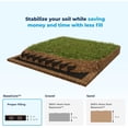 thumbnail image 5 of BaseCore HD™ 4" Geocell Ground Grid | 6x12 ft Commercial Grade Gravel Grid for Driveway, Parking, Slope | Heavy Duty Stabilizer for Landscaping, Horse Run & Erosion Control - 2 Panel 144 sq ft, 5 of 9